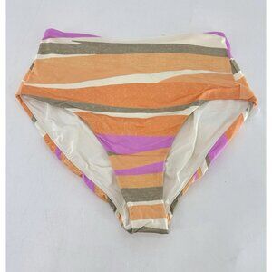 NWT prAna Sun Shade High Waisted Bikini Swim Bottoms‎ Size Small